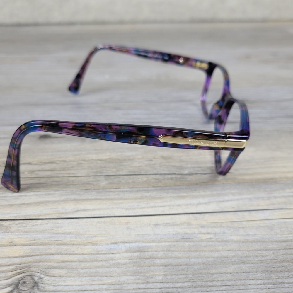 Coach Eyeglasses Frames HC 6065 L948 5288 Confetti Purple Womens 51-17-135 - Picture 3 of 13